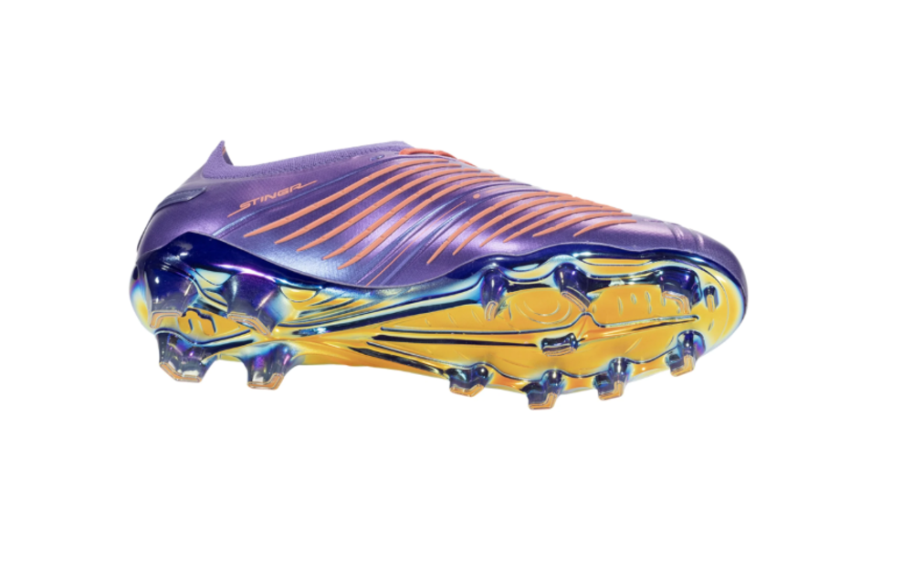 Charly Womens Stinger FG Soccer Cleats - Purple/Coral