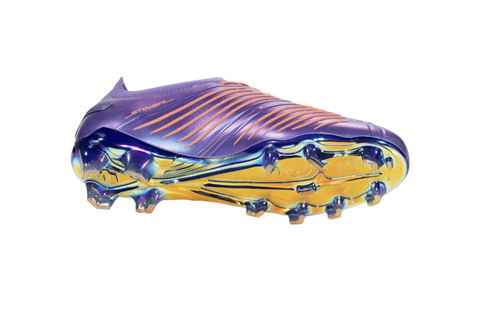 Charly Womens Stinger FG Soccer Cleats - Purple/Coral