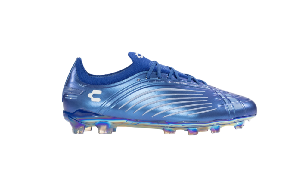Charly Stingr PFX FG Soccer Cleats - Bright Blue/White