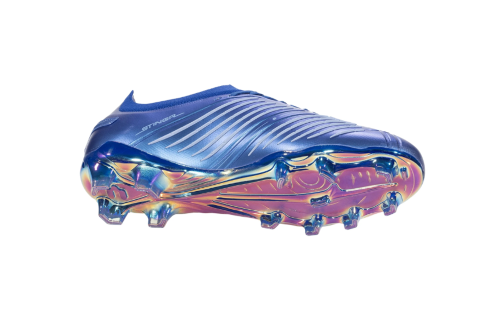 Charly Stingr PFX FG Soccer Cleats - Bright Blue/White