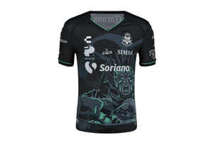 Charly Santos Laguna 2024 - 25 Metzican Box Edition Third Jersey - Black/Green