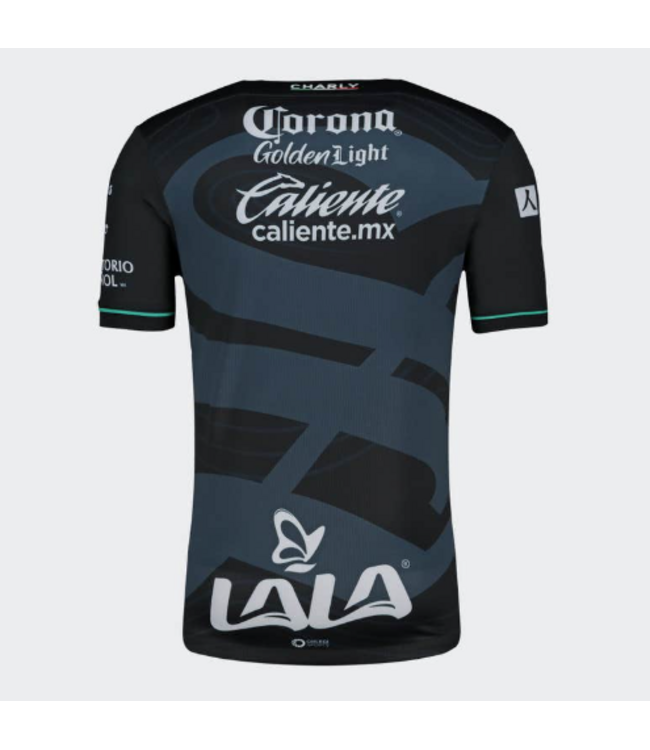 Charly Charly Santos Laguna 2024 - 25 Metzican Box Edition Third Jersey - Black/Green