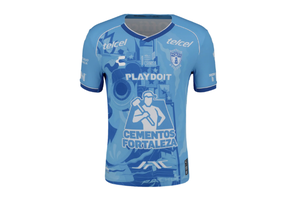 Charly Pachuca 2024 - 25 Metzican Box Edition Third Jersey - Sky Blue