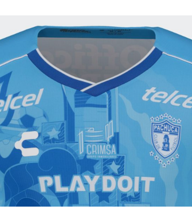 Charly Charly Pachuca 2024 - 25 Metzican Box Edition Third Jersey - Sky Blue