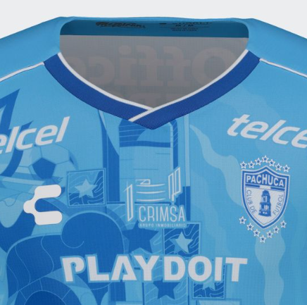 Charly Pachuca 2024 - 25 Metzican Box Edition Third Jersey - Sky Blue
