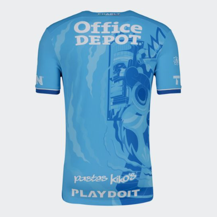 Charly Pachuca 2024 - 25 Metzican Box Edition Third Jersey - Sky Blue
