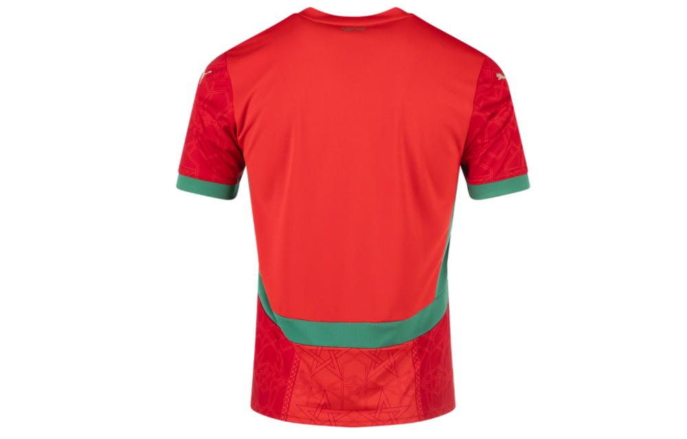 Puma Morocco 2025 Home Jersey - Red/Archive Green