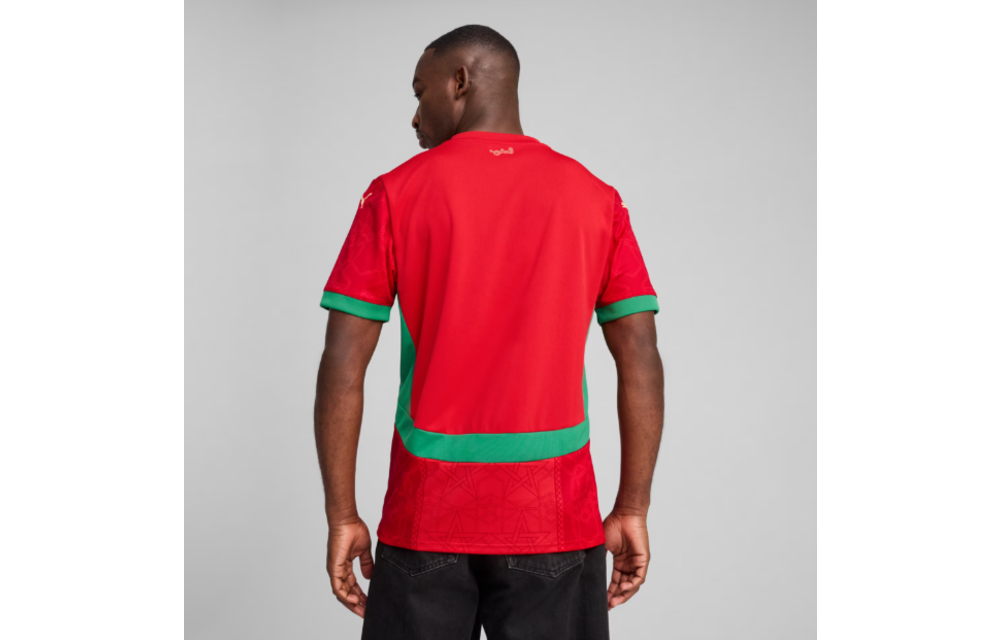 Puma Morocco 2025 Home Jersey - Red/Archive Green