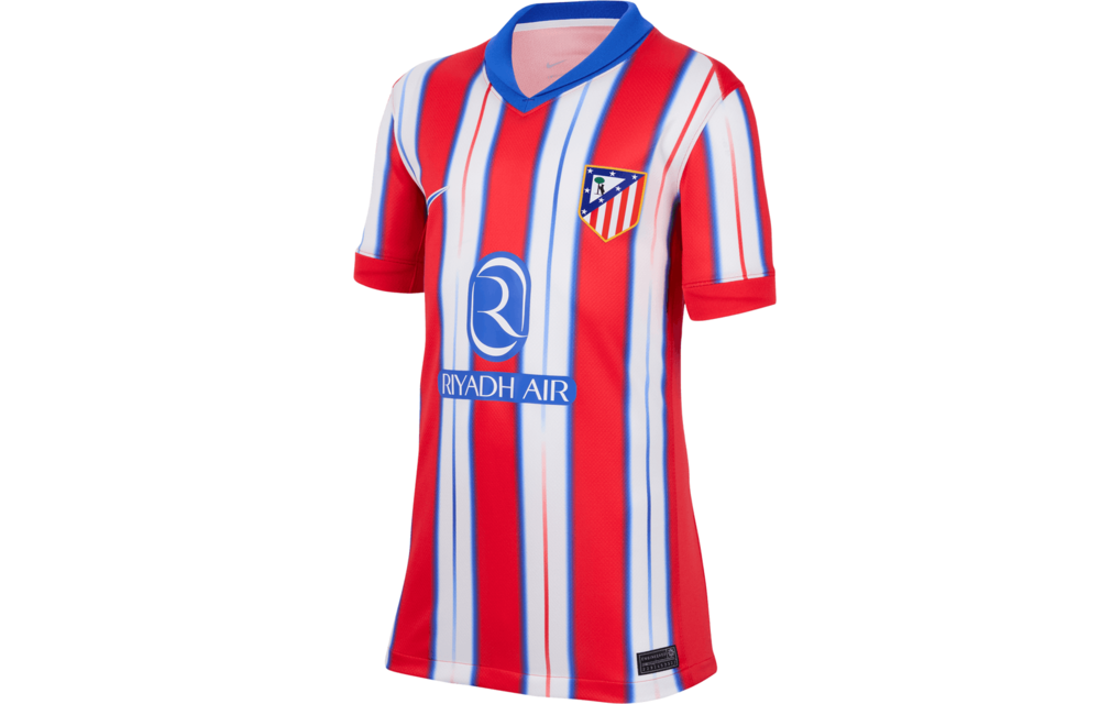 Nike Youth Atletico Madrid 2024 - 25 Home Jersey - Hyper Royal/Light Crimson/White