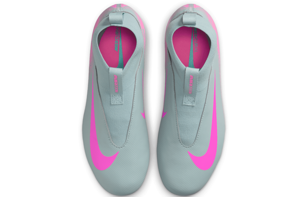 Nike Jr Zoom Mercurial Superfly 10 Academy FG Cleats - Ocean Cube/Pink Blast