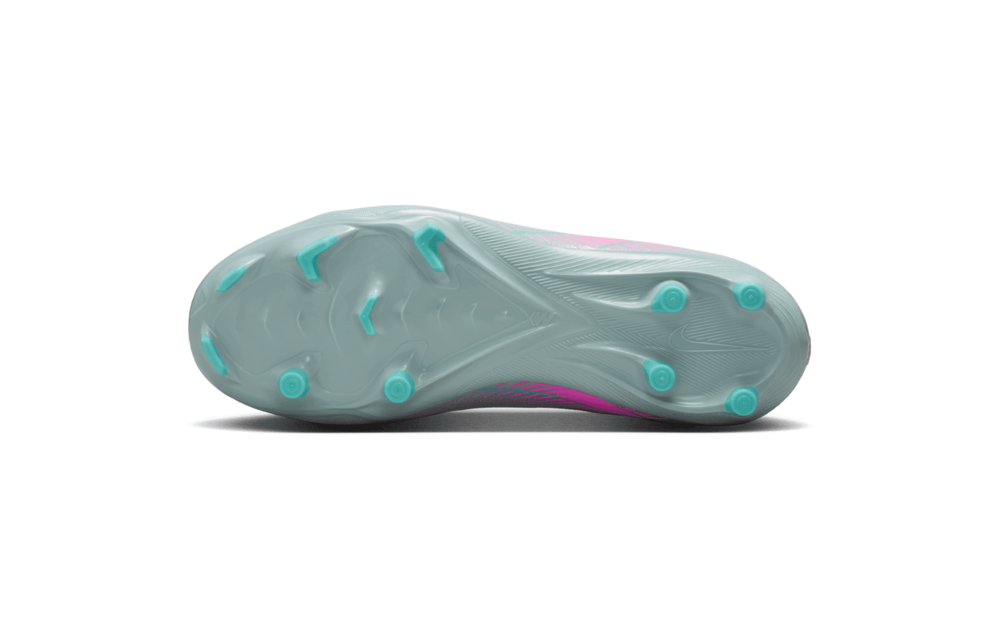 Nike Jr Zoom Mercurial Superfly 10 Academy FG Cleats - Ocean Cube/Pink Blast