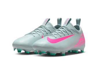 Nike Jr Zoom Mercurial Vapor 16 Prism Academy FG Cleats - Ocean Cube/Pink Blast