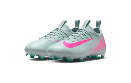 Nike Jr Zoom Mercurial Vapor 16 Prism Academy FG Cleats - Ocean Cube/Pink Blast