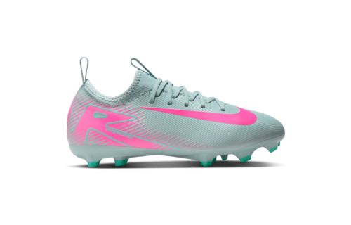 Nike Jr Zoom Mercurial Vapor 16 Prism Academy FG Cleats - Ocean Cube/Pink Blast