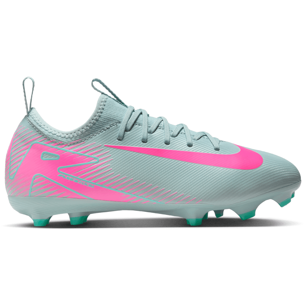 Nike Jr Zoom Mercurial Vapor 16 Prism Academy FG Cleats - Ocean Cube/Pink Blast