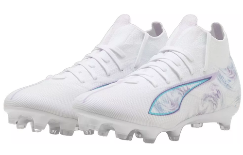 Puma Womens Ultra Match + FG/AG Brilliance Pack - White/Black/Spring Lavender