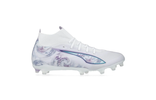 Puma Womens Ultra Match + FG/AG Brilliance Pack - White/Black/Spring Lavender