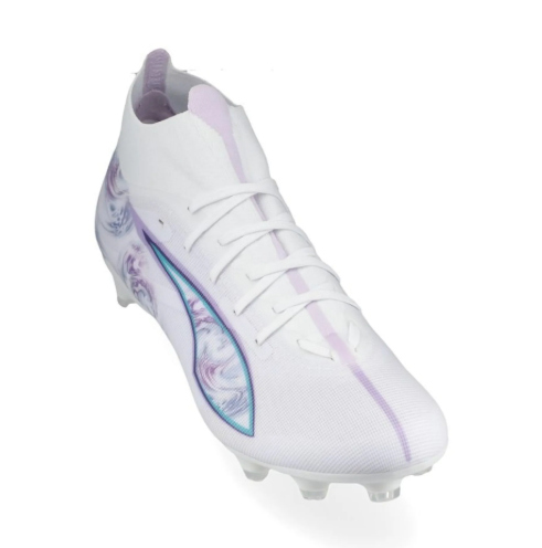 Puma Womens Ultra Match + FG/AG Brilliance Pack - White/Black/Spring Lavender