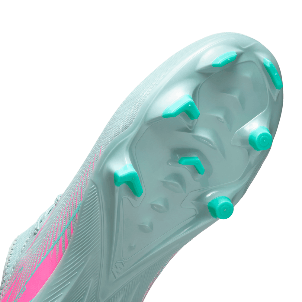 Nike Jr Zoom Mercurial Vapor 16 Prism Academy FG Cleats - Ocean Cube/Pink Blast
