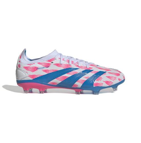 adidas Predator 24 PRO FG - White/Solar Blue/Solar Pink