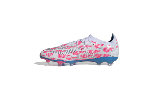 adidas Predator 24 PRO FG - White/Solar Blue/Solar Pink