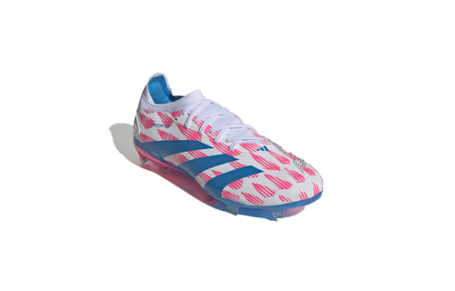 adidas Predator 24 PRO FG - White/Solar Blue/Solar Pink