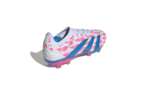 adidas Predator 24 PRO FG - White/Solar Blue/Solar Pink
