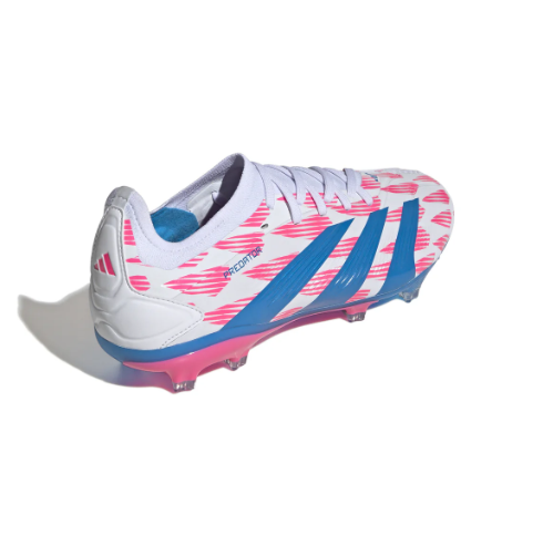 adidas Predator 24 PRO FG - White/Solar Blue/Solar Pink