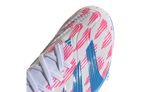 adidas Predator 24 PRO FG - White/Solar Blue/Solar Pink