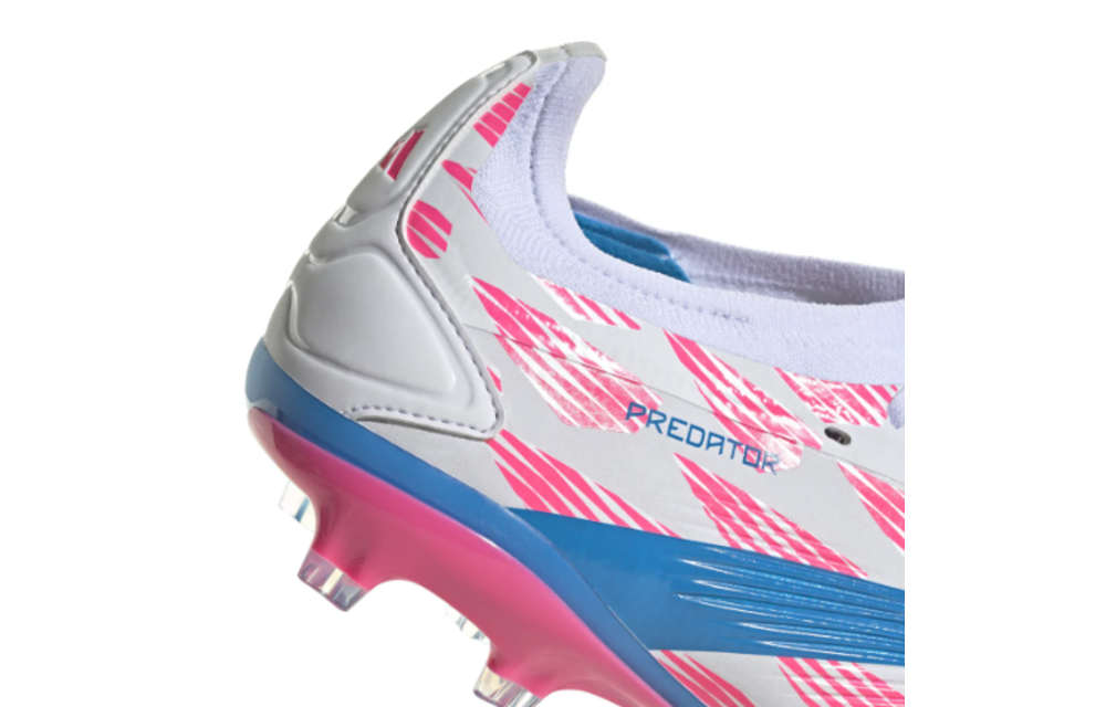adidas Predator 24 PRO FG - White/Solar Blue/Solar Pink