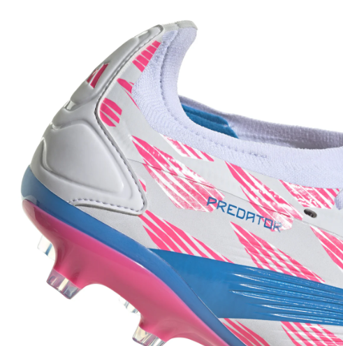 adidas Predator 24 PRO FG - White/Solar Blue/Solar Pink