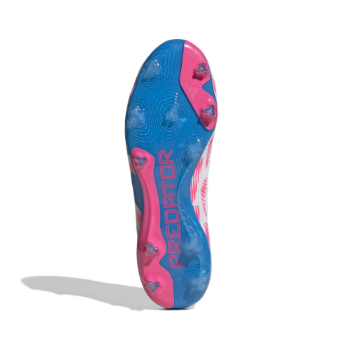 adidas Predator 24 PRO FG - White/Solar Blue/Solar Pink