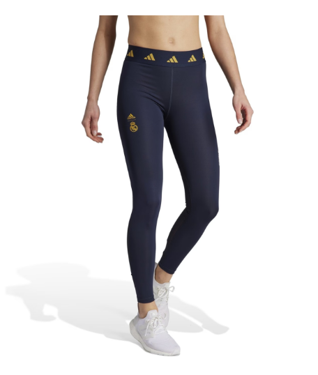 adidas Real Madrid Womens 2024 - 25 Tiro Training Leggings - Legend ink