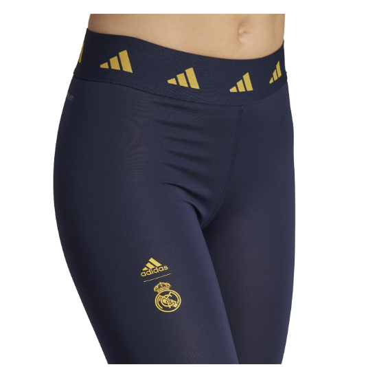 adidas Real Madrid Womens 2024 - 25 Tiro Training Leggings - Legend ink