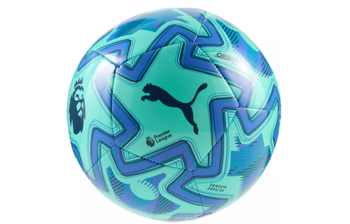 Puma Premier League 2025 - 26  Orbita Play Ball - Electric Peppermint/Mountain Blue/Black