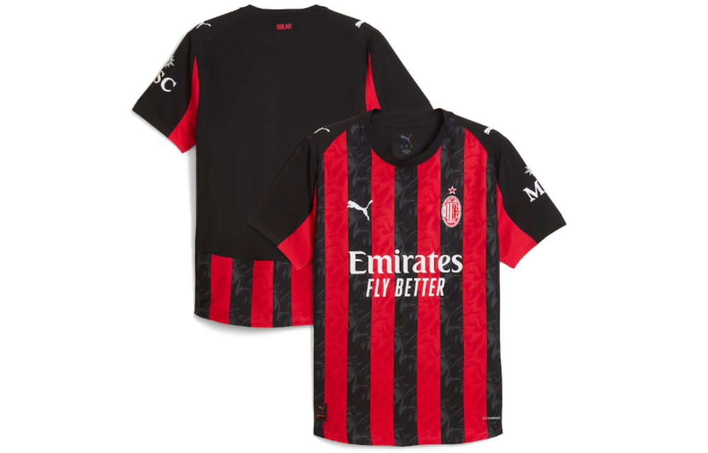 Puma AC Milan 2025 - 26 Authentic Home Jersey - Red/Black