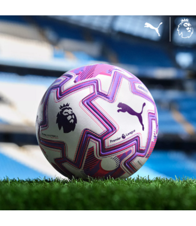 Puma Puma Premier League Ultimate Brilliance  FiFA Quality Pro Official Match Ball 25/26 Fifa Quality PRO Match Ball - White/Purple/Multi
