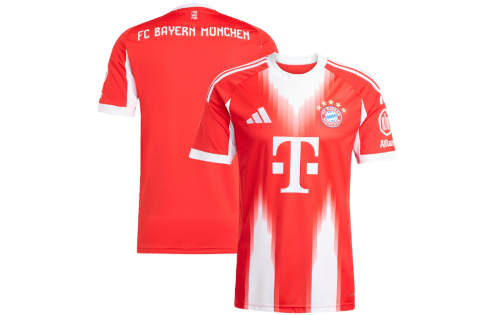 adidas Bayern Munich 2025 - 26 Home Jersey - Red/White