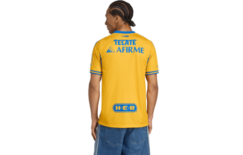 adidas UANL Tigres 2025 - 26 Home Jersey - Collegiate Gold/Blue