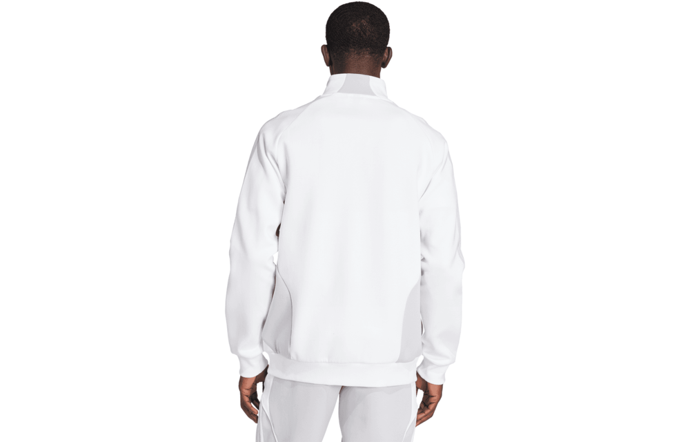 adidas Real Madrid 2025 - 26 Urban Purist Doubleknit Track Jacket - White/Light Solid Grey