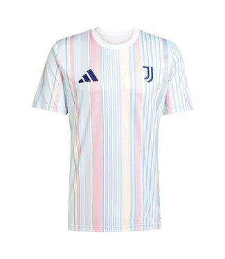 adidas adidas Juventus 2025 - 26 Prematch Training Jersey- White/Multi