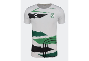 Charly Club Leon 2025 - 26 SS Prematch Training Jersey - White/Green/Black