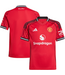 adidas adidas Youth Manchester United 2025 - 26 Home Jersey - Red/Black