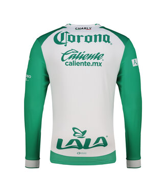 Charly Charly Santos Laguna 2025-26 Long Sleeve Home Jersey - Green/White