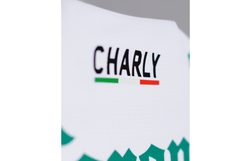 Charly Santos Laguna 2025-26 Long Sleeve Home Jersey - Green/White