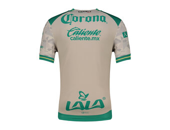 Charly Santos Laguna 2025-26 Away Jersey - Smoke Grey/Green