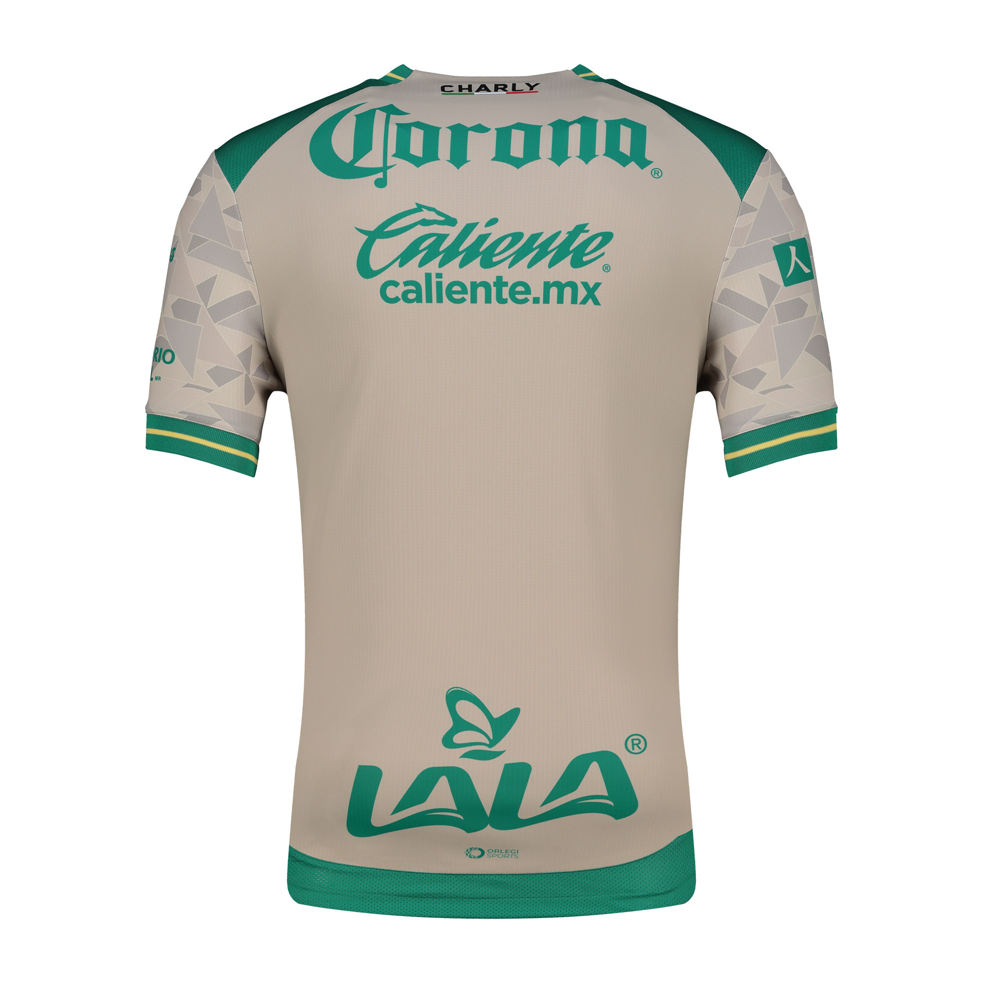 Charly Santos Laguna 2025-26 Away Jersey - Smoke Grey/Green