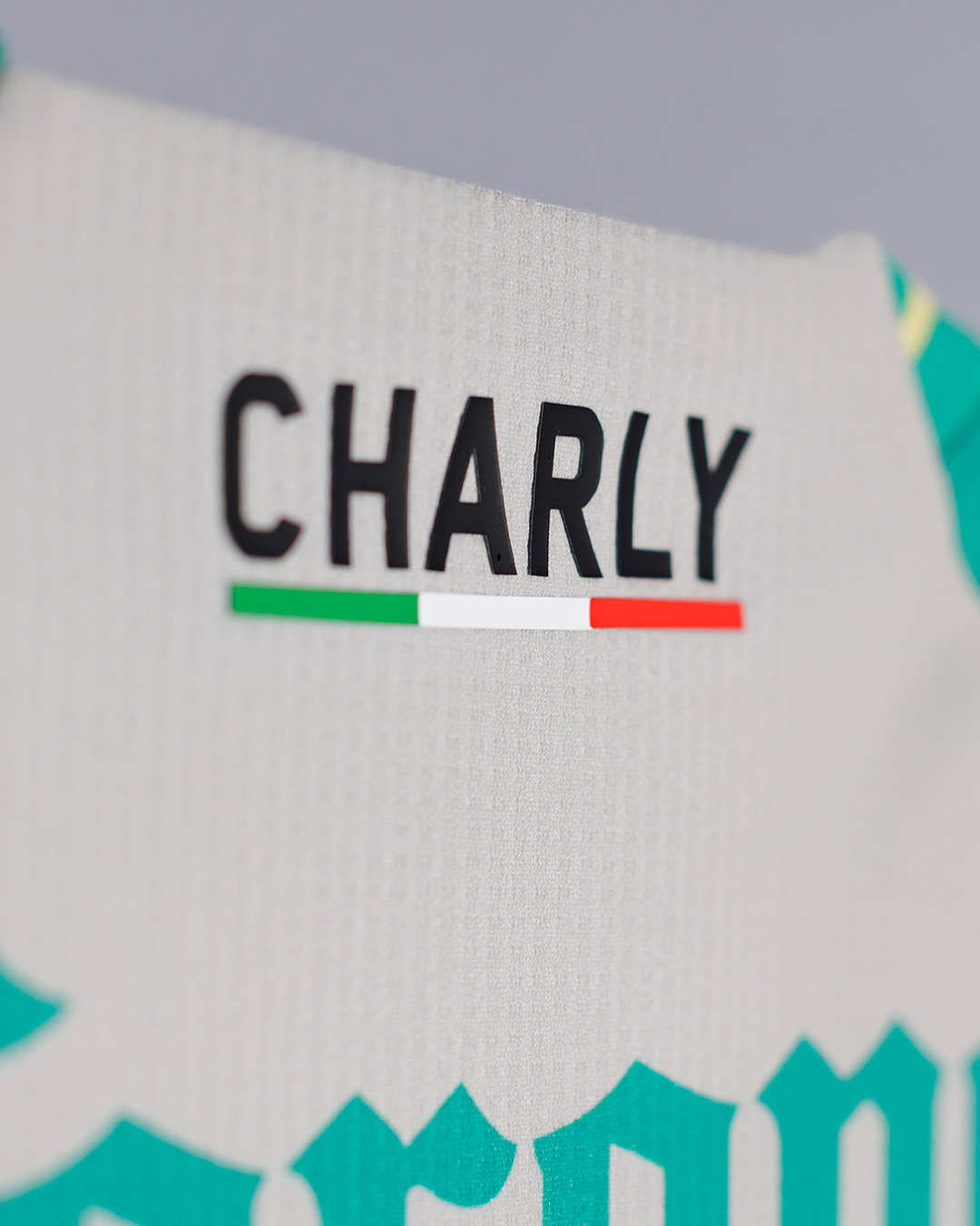 Charly Santos Laguna 2025-26 Away Jersey - Smoke Grey/Green