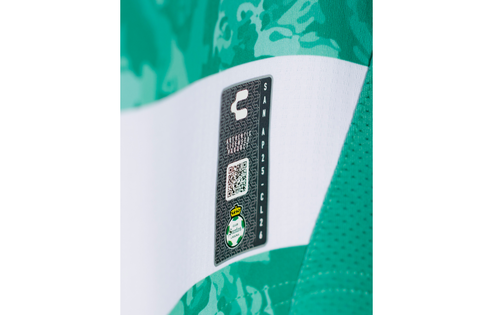 Charly Youth Santos Laguna 2025-26 Home Jersey - Green/White