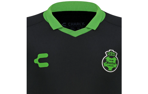 Charly Santos Laguna 2025 - 26 Travel Polo Shirt - Black/Green